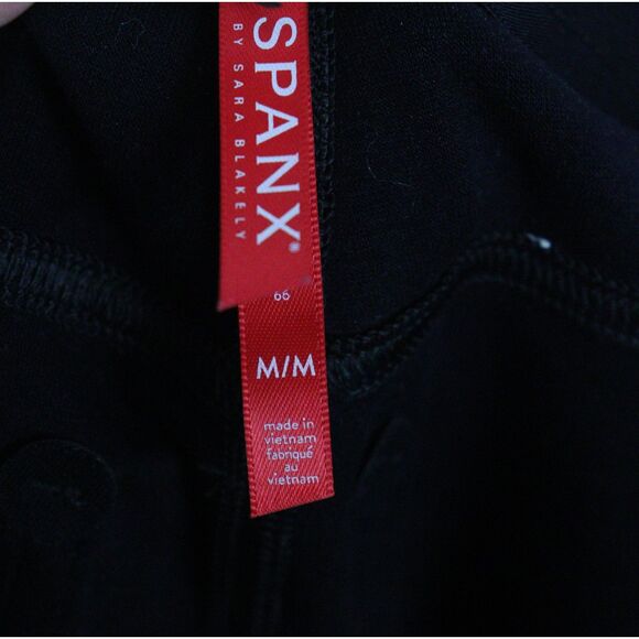 EC Spanx Slim Straight skinny Faux Leather Pant size M - Picture 6 of 7